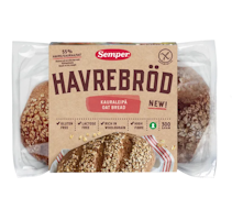 Semper Oat Bread, Gluten-free - 300 grams