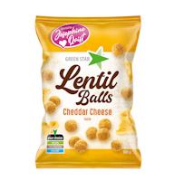 Green Star Lentil Balls, Cheddar Cheese - 100 grams