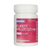 Flux Fludent, Raspberry - 200 lozenges