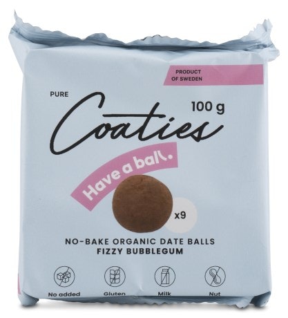 Coaties Have a Ball, Fizzy Bubblegum - 100 grams