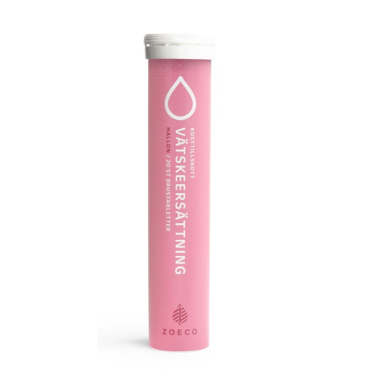 Zoeco Fluid Replacement, Raspberry - 20 Effervescent Tablets