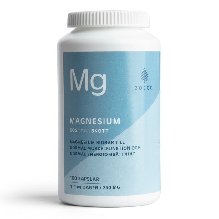 Zoeco Magnesium 250 mg - 100 capsules