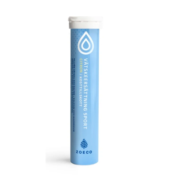 Zoeco Fluid Replacement Sport Lemon - 18 effervescent tablets