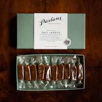 Pärlans Konfektyr Caramels, Salty Liquorice - 10 pieces