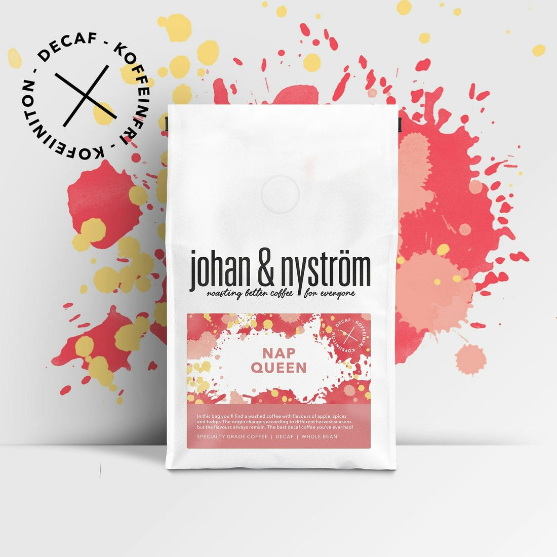 Johan & Nyström Nap Queen, Whole Beans - 250 grams