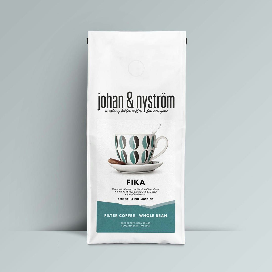 Johan & Nyström Fika, Whole Beans - 500 grams
