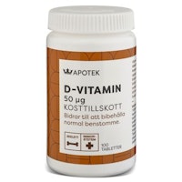 Kronans Pharmacy Vitamin D 50 µg - 100 tablets