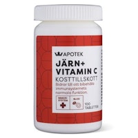 Kronans  Pharmacy Iron + Vitamin C - 100 tablets