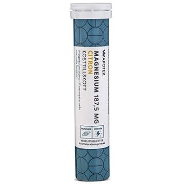 Kronans Pharmacy Magnesium, Lemon - 20 Effervescent Tablets