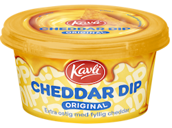 Kavli Soft Cheese Dip, Cheddar Originial - 185 grams