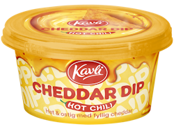 Kavli Soft Cheese Dip, Cheddar Hot Chili - 185 grams