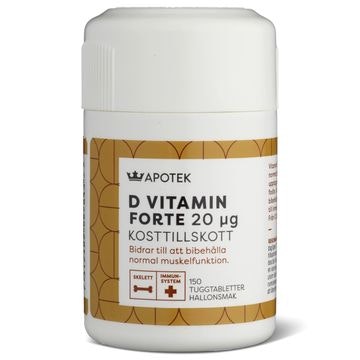 Kronans Pharmacy Vitamin D Forte - 60 capsules