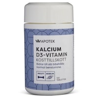 Kronans Pharmacy Calcium & Vitamin D3 - 120 tablets