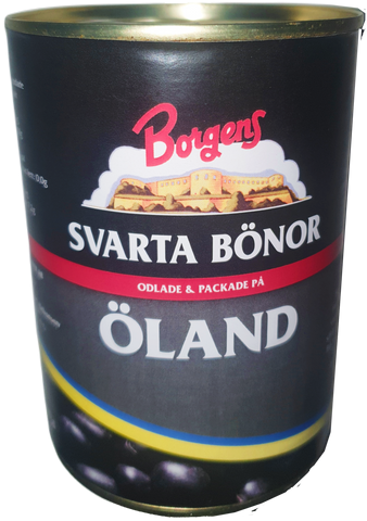 Borgens Black Beans - 410 grams