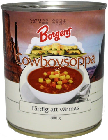 Borgens Cowboy Soup - 800 grams