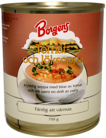Borgens Tomato & Onion Soup - 800 grams