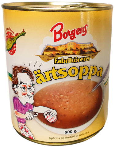 Borgens Manufacturer's Pea Soup - 800 grams