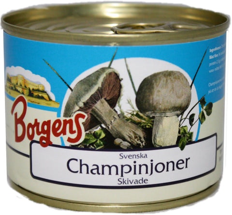 Borgens Sliced ​​Mushrooms - 200 grams