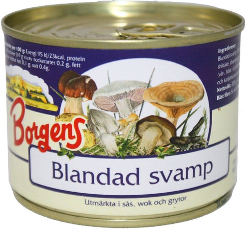 Borgens Mixed ​​Mushrooms - 200 grams