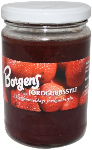 Borgens Strawberry Jam - 400 grams