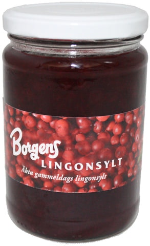 Borgens Lingonberry Jam - 400 grams