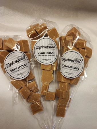Mariannelunds Karamellkokeri Vanillefondant – 125 Gramm