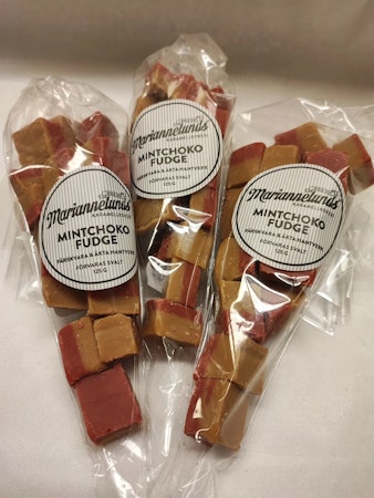 Mariannelunds Karamellkokeri Mint-Choko Fudge - 125 Gramm