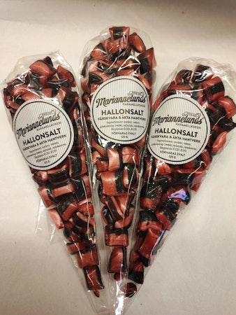 Mariannelunds Karamellkokeri Himbeer-Salz-Karamellen - 125 Gramm
