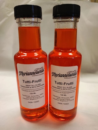 Mariannelunds Karamellkokeri Tutti-Frutti Sirup – 120 ml