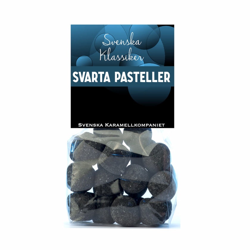 Karamellkompaniet Black lozenges - 160 grams