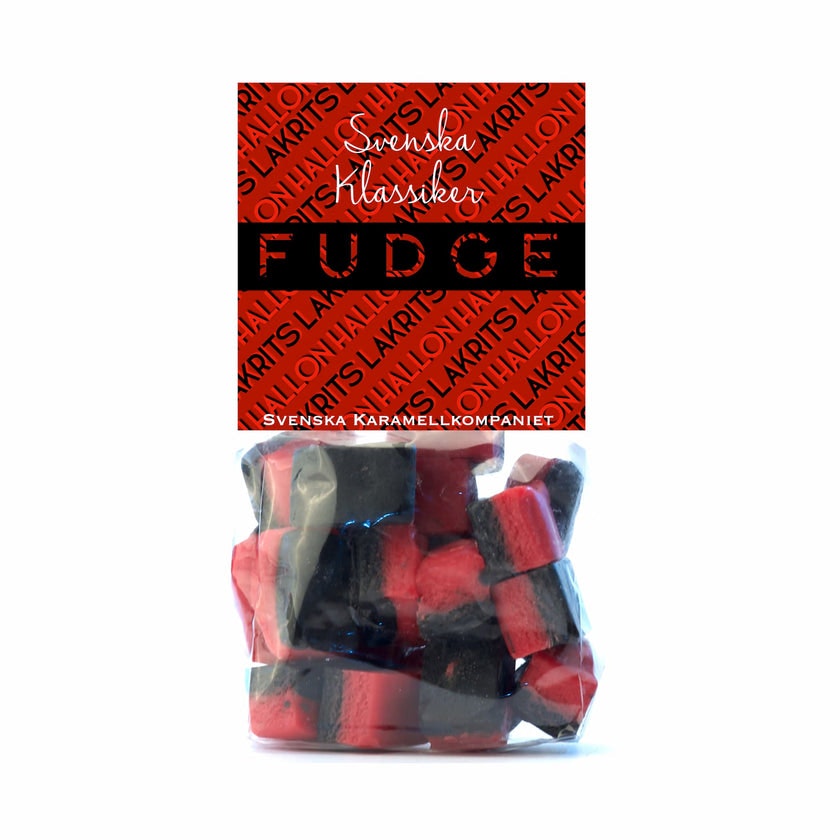 Karamellkompaniet Raspberry Licorice Fudge - 170 grams