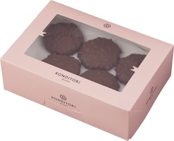 Delicato Salty Almond Fudge, Box - 20 pcs