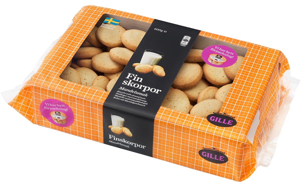 Gille Finskorpor With Almond Flavor - 600 grams