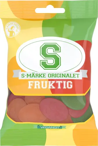 S-märke Fruity - 70 grams
