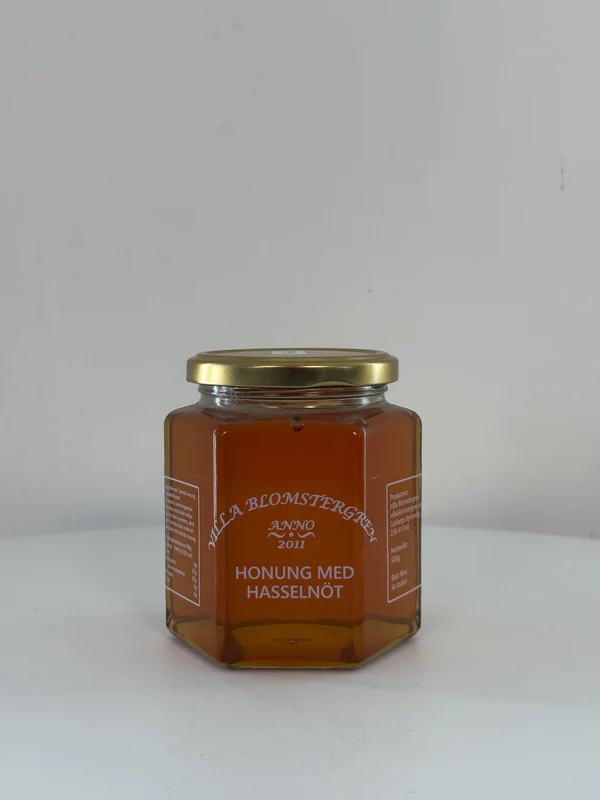 Villa Blomstergren Honey With Hazelnut - 250 grams