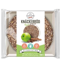 Clean Eating Crispbread, Apple & Cinnamon - 200 grams