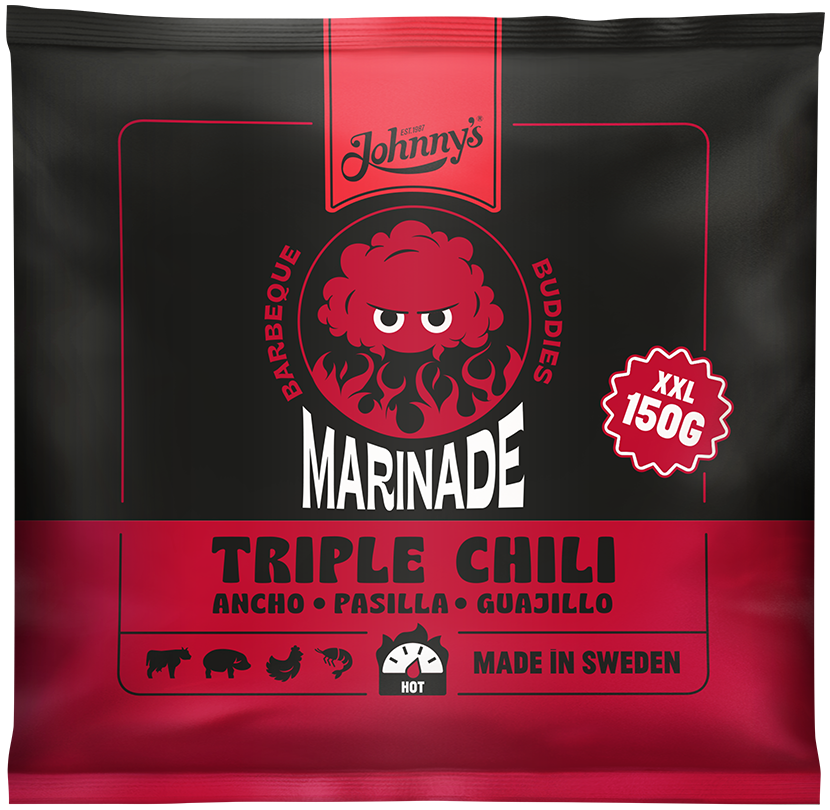 Johnny's Marinade, Triple Chili Ancho, Pasilla, Guajillo - 150 grams