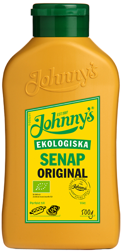Johnny's Organic Mustard, Originial - 500 grams