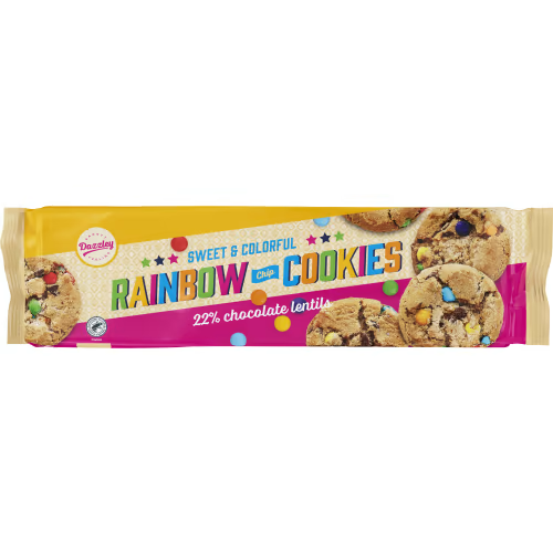Dazzley Rainbow Cookies - 150 grams