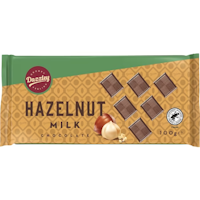 Dazzley Milk Chocolate, Hazelnut - 250 grams