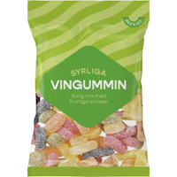 Dazzley Sour Wine Gums - 190 grams
