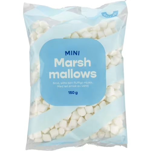 Dazzley White Mini Marshmallows - 150 grams