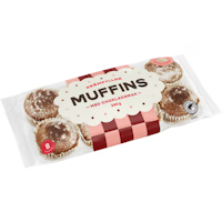 Dazzley Chocolate Cream Filled Muffins, 8-pack - 280 grams