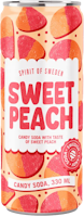 Spirit Of Sweden Sweet Peach Soda - 33 cl