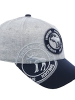 Robin Ruth Moose Stamp Cap - Sweden, Grey/Navy