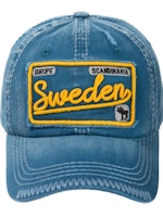 Robin Ruth Retro Cap - Sweden, Blue