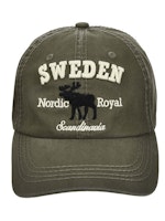 Robin Ruth Washed Denim Cap - Sweden, Green