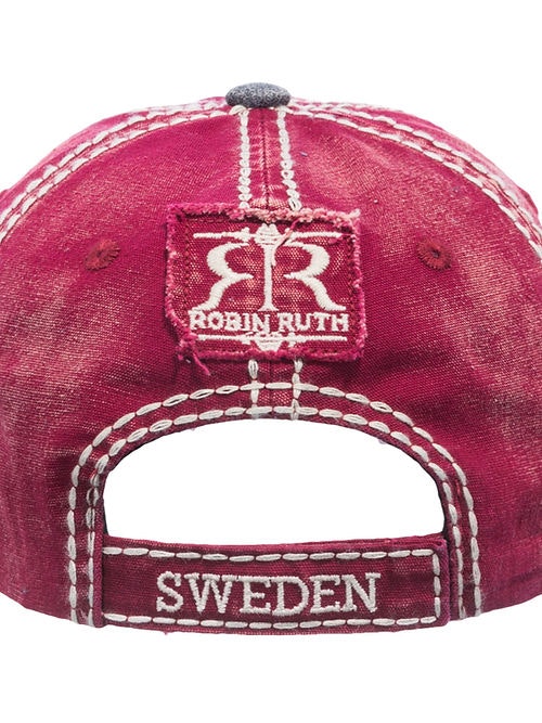 Robin Ruth Moose Cap - Sweden, Pink/Grey