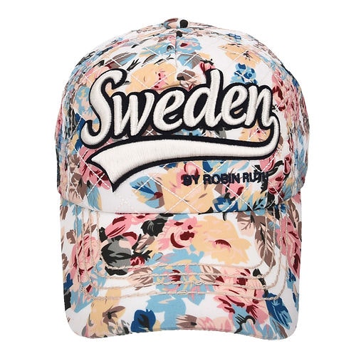 Robin Ruth Floral Cap - Sweden, Blue