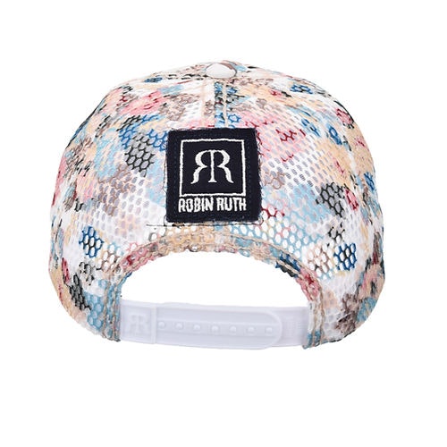 Robin Ruth Floral Cap - Sweden, Blue